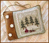 All Dolled Up Ornament #1 - Snowy Winter